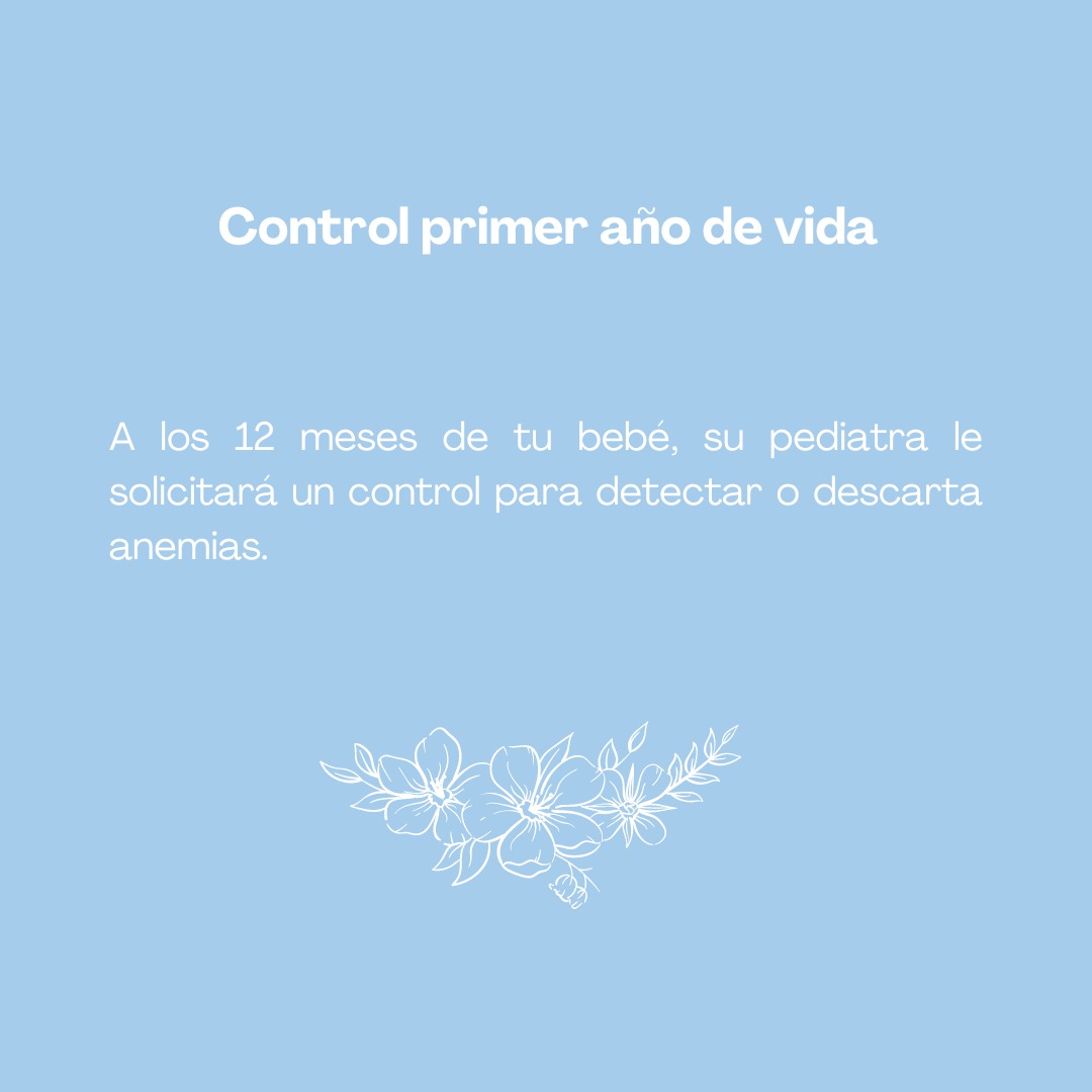 Control primer año de vida